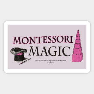 Montessori Magic • Pink Tower Material! Sticker